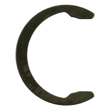 Midwest Fastener External-E E-Clip, Steel Black Phosphate Finish, 9/16 in Shaft Dia, 20 PK 70666